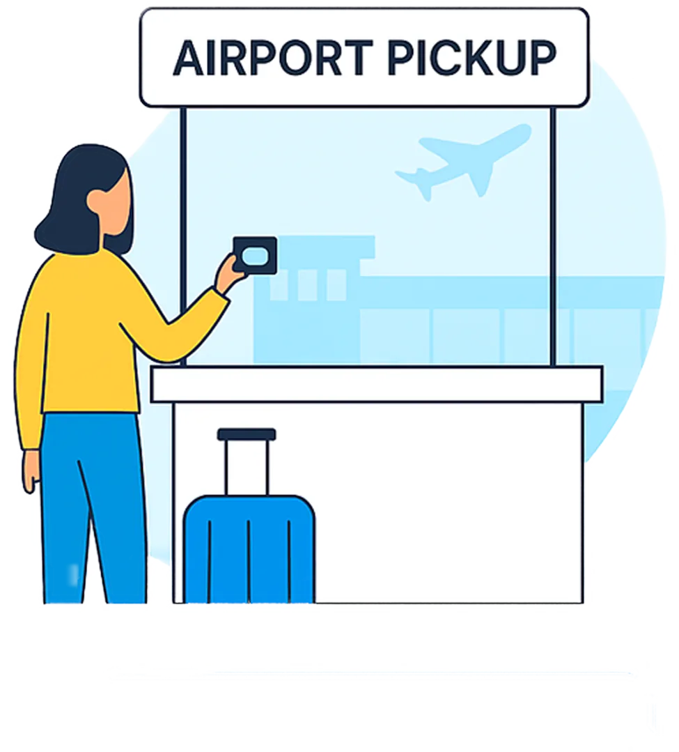 Airport pickup